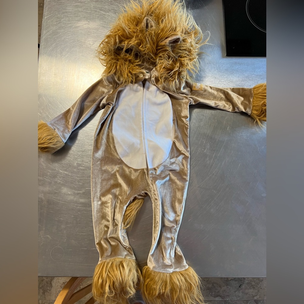 Toddler lion Halloween costume size 12 to 18 months